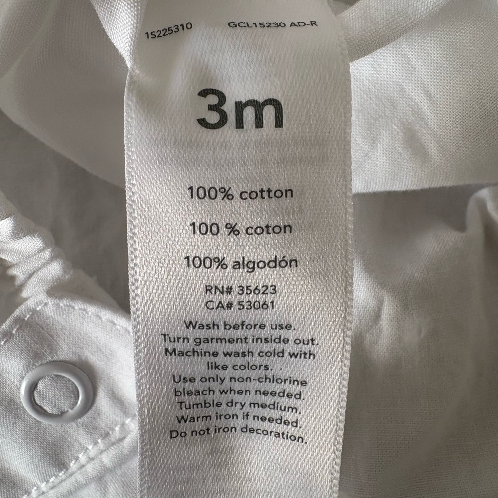 Carter's Peach Ruffled Overalls - Picture 11 of 12